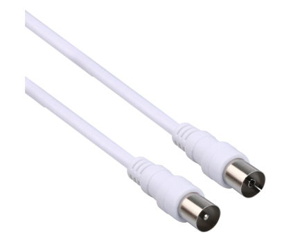 Kabel antenowy TechniSat Kabel antenowy IEC 3m biały